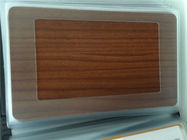 PVDF revestiu o painel 3D de madeira de alumínio de 4.0mm com o filme do PVC