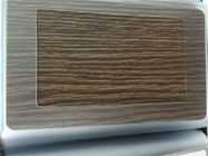 Peso leve de alumínio da folha da grão da madeira da largura da resistência 150mm~3000mm do tempo