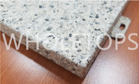 A textura de pedra gravada PVDF revestiu as folhas de alumínio com o reforçador regular do gancho