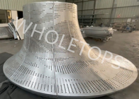 Perfuração comum o alumínio curvado de solda almofada a espessura de 2.5mm