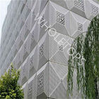 Comprimento de painéis de alumínio exterior colorido 600mm-4500mm da fachada