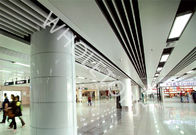 PVDF revestiu o painel telhando de alumínio grosso de 5.0mm para a decoração do aeroporto